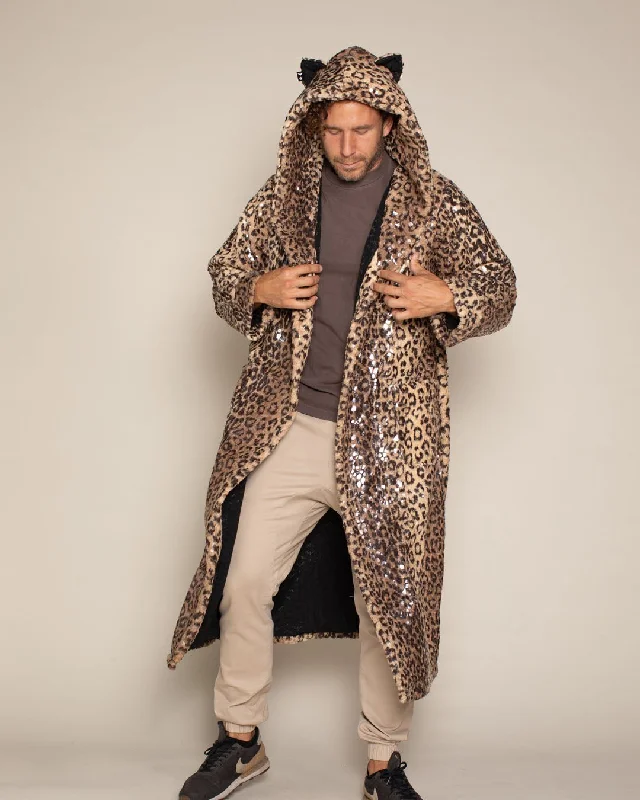 Women's Artificial Fur - Trimmed Work Boots Classic Men's Long Faux Fur Coat | Sri Lankan Leopard Print Women's Artificial Fur - Trimmed Work Boots Classic Men's Long Faux Fur Coat | Sri Lankan Leopard Print