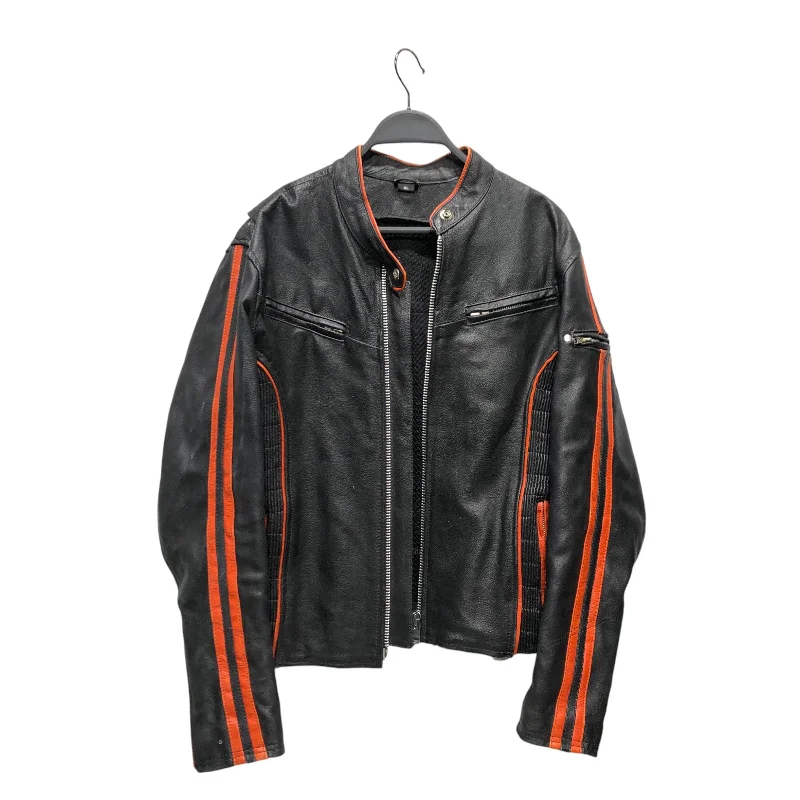 Women's leather leather belts with a woven leather texture HARLEY DAVIDSON/Leather Jkt/XL/Stripe/Leather/BLK/Vintage Harley Davidson Women's leather leather belts with a woven leather texture HARLEY DAVIDSON/Leather Jkt/XL/Stripe/Leather/BLK/Vintage Harley Davidson
