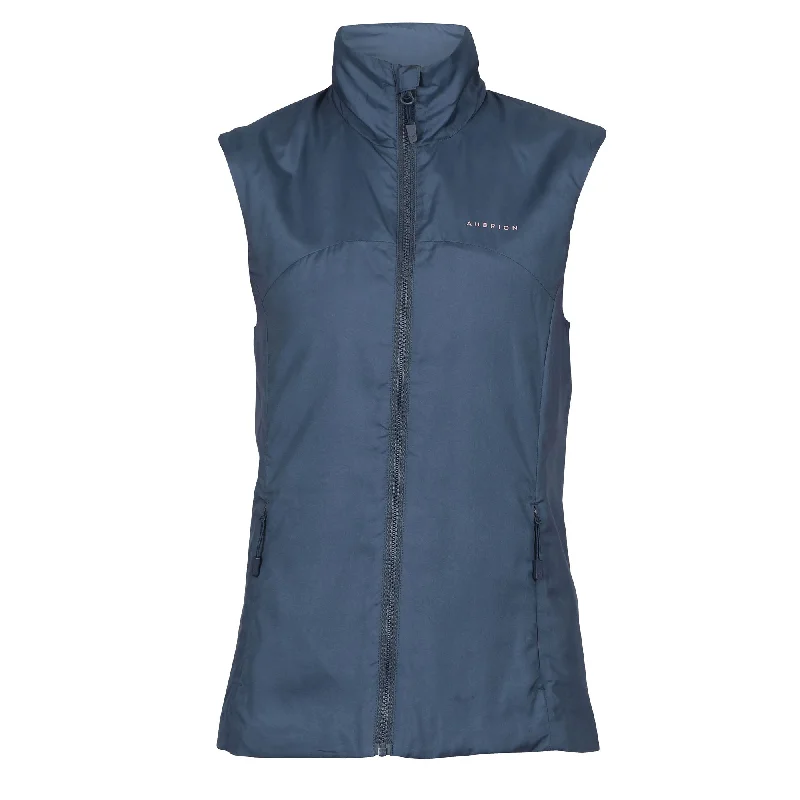 Women's Lace - Trimmed Satin Waistcoat in Pink for a Delicate and Romantic Look Aubrion Ladies Mistral Gilet Women's Lace - Trimmed Satin Waistcoat in Pink for a Delicate and Romantic Look Aubrion Ladies Mistral Gilet