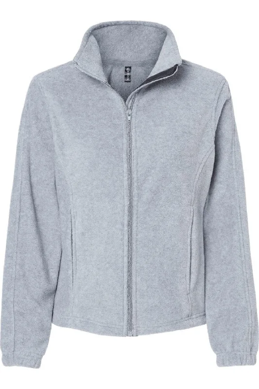 Plus Size Women's Fleece - Lined Anorak in Olive Green for Outdoor Exploration Burnside Women´s Polar Fleece Full-Zip Jacket Plus Size Women's Fleece - Lined Anorak in Olive Green for Outdoor Exploration Burnside Women´s Polar Fleece Full-Zip Jacket