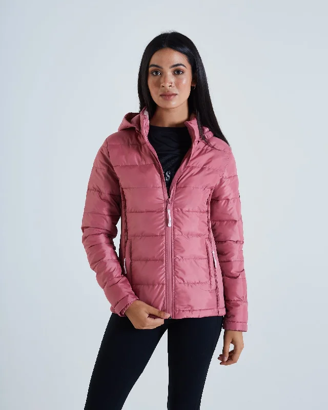 Women's reversible down coats with two - tone designs for versatile styling Mimi Jacket Rosy Pink Women's reversible down coats with two - tone designs for versatile styling Mimi Jacket Rosy Pink