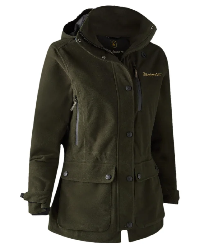 Quilted down women's coats with removable hoods for outdoor activities Deerhunter Lady Gabby Jacket Quilted down women's coats with removable hoods for outdoor activities Deerhunter Lady Gabby Jacket
