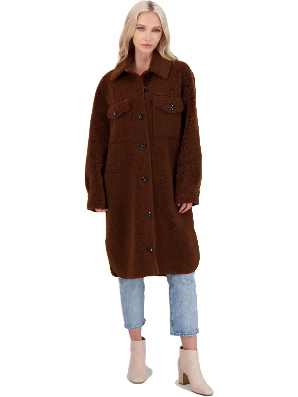 Checkered women's wool coats in a classic pattern for a timeless style Harper Womens Wool Blend Long Shirt Jacket Checkered women's wool coats in a classic pattern for a timeless style Harper Womens Wool Blend Long Shirt Jacket