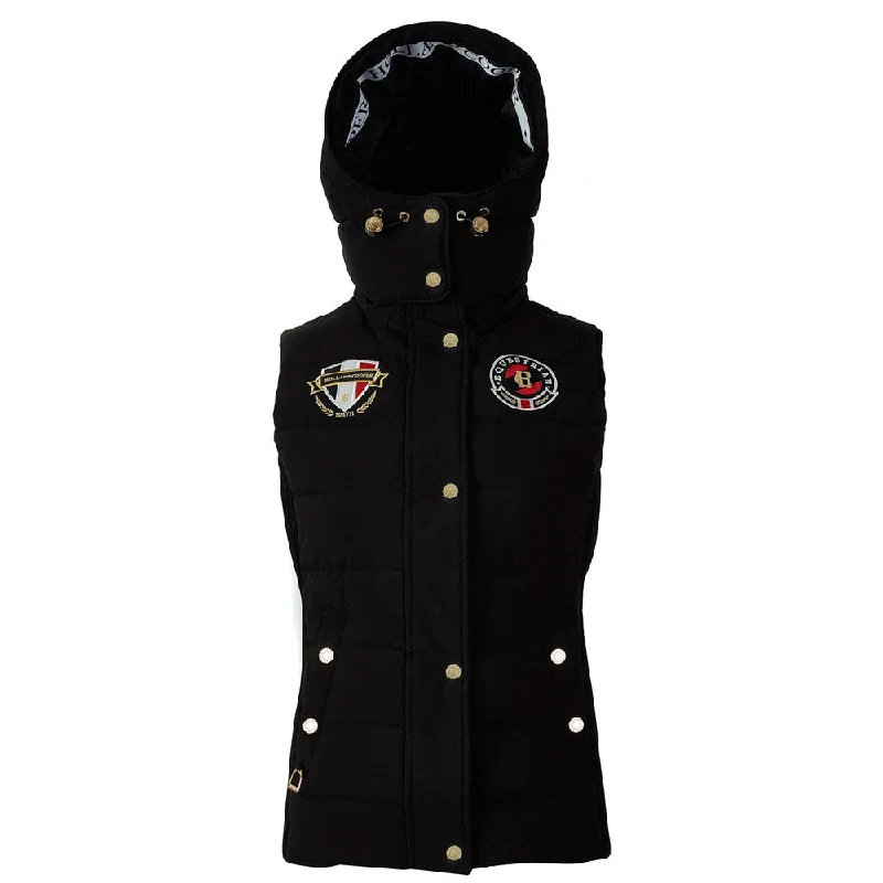 Plus Size Women's Mock - Fur - Trimmed Waistcoat in Cream for a Luxurious and Warm Winter Look Holland Cooper Ladies Team HC Gilet Plus Size Women's Mock - Fur - Trimmed Waistcoat in Cream for a Luxurious and Warm Winter Look Holland Cooper Ladies Team HC Gilet