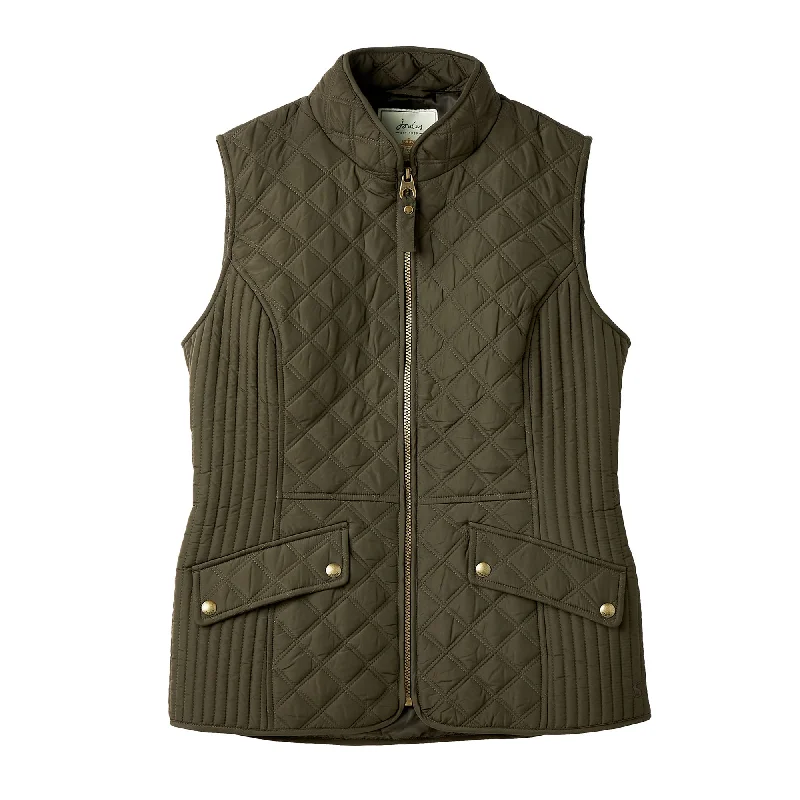 Slim - Fit Women's Tweed Waistcoat in Beige with Gold - Tone Buttons for a Classic and Elegant Style Joules Ladies Minx Diamond Quilt Gilet Slim - Fit Women's Tweed Waistcoat in Beige with Gold - Tone Buttons for a Classic and Elegant Style Joules Ladies Minx Diamond Quilt Gilet