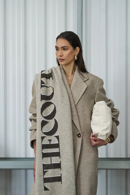 Women's longline double - breasted camel coats for a sophisticated look LONGLINE DUSTER COAT - BEIGE Women's longline double - breasted camel coats for a sophisticated look LONGLINE DUSTER COAT - BEIGE