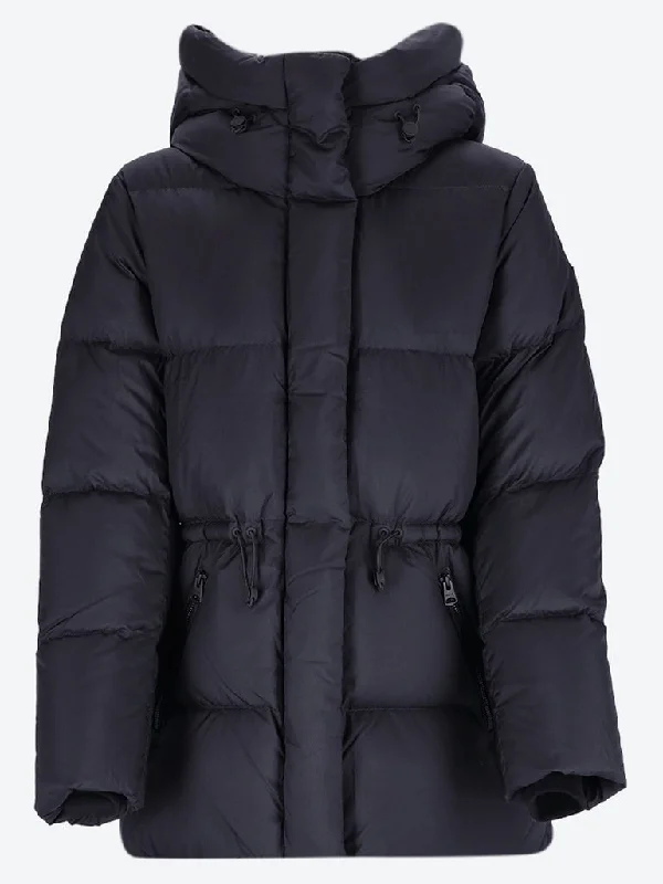 Mid - length women's down coats in a slim fit for a modern and sleek appearance Freya-sw hooded coat Mid - length women's down coats in a slim fit for a modern and sleek appearance Freya-sw hooded coat