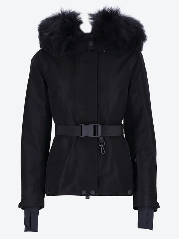 Hooded women's puffer coats in neon colors for high - visibility sports Laplance jacket Hooded women's puffer coats in neon colors for high - visibility sports Laplance jacket