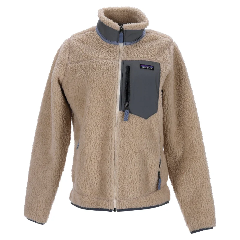 Women's Fleece - Trimmed Scarf in Gray to Add a Touch of Warmth Patagonia Classic Retro-X Jacket in Brown Fleece Women's Fleece - Trimmed Scarf in Gray to Add a Touch of Warmth Patagonia Classic Retro-X Jacket in Brown Fleece