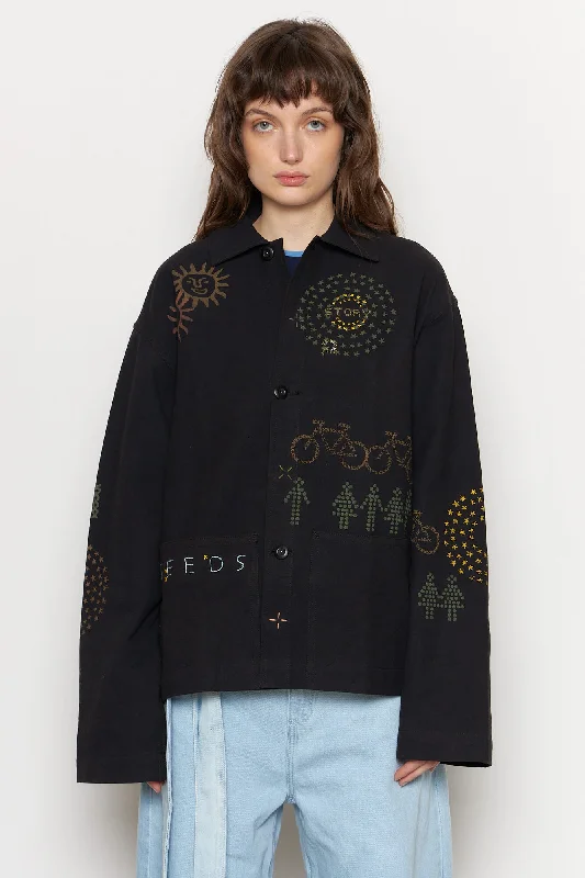 Women's knee - length wool blend coats with a fur collar for added warmth Short On Time Jacket Black Solar Trip Women's knee - length wool blend coats with a fur collar for added warmth Short On Time Jacket Black Solar Trip