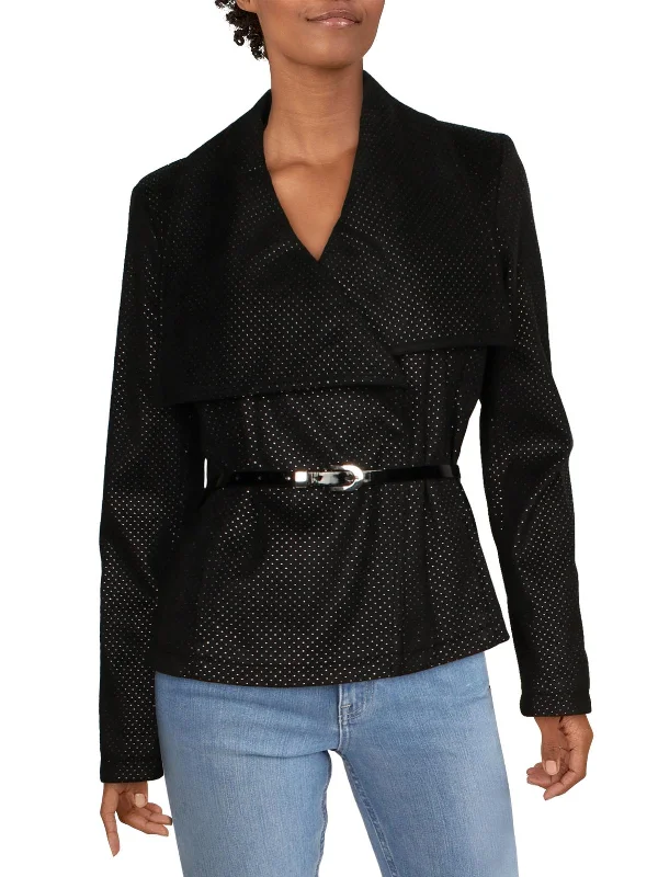 Mid - length women's down coats in a slim fit for a modern and sleek appearance Womens Belted Lightweight Jacket Mid - length women's down coats in a slim fit for a modern and sleek appearance Womens Belted Lightweight Jacket