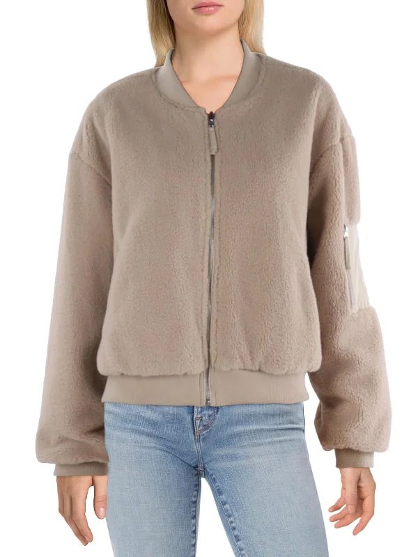 Women's Fleece - Lined Cargo Pants in Brown for Practicality and Warmth Womens Fleece Reversible Bomber Jacket Women's Fleece - Lined Cargo Pants in Brown for Practicality and Warmth Womens Fleece Reversible Bomber Jacket