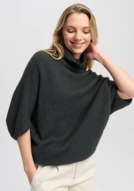 Plus Size Women's Knit Peplum Tops to Accentuate the Waist  Air Cape Sweater