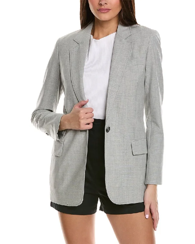 Plus Size Women's Faux Fur - Trimmed Blazers in Black for a Luxurious Look 3.1 Phillip Lim Wool-Blend Blazer Plus Size Women's Faux Fur - Trimmed Blazers in Black for a Luxurious Look 3.1 Phillip Lim Wool-Blend Blazer
