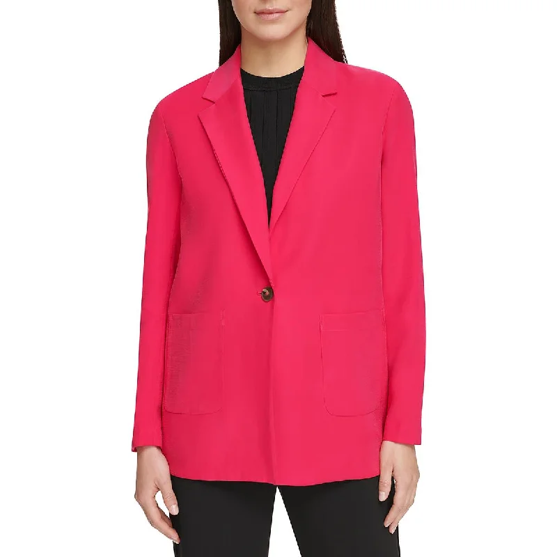Women's Slim - Fit Blazers in Charcoal Gray for a Professional Appearance Womens Button Twill One-Button Blazer Women's Slim - Fit Blazers in Charcoal Gray for a Professional Appearance Womens Button Twill One-Button Blazer