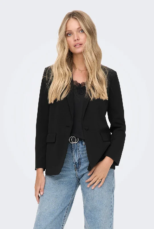 Plus Size Women's Military - Inspired Blazers with Gold Accents for a Bold Look JDY STELLA LS BLAZER Plus Size Women's Military - Inspired Blazers with Gold Accents for a Bold Look JDY STELLA LS BLAZER