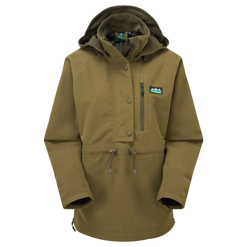 Women's windbreaker jackets with adjustable hoods for windy days Ridgeline Ladies' Monsoon Classic Smock Women's windbreaker jackets with adjustable hoods for windy days Ridgeline Ladies' Monsoon Classic Smock