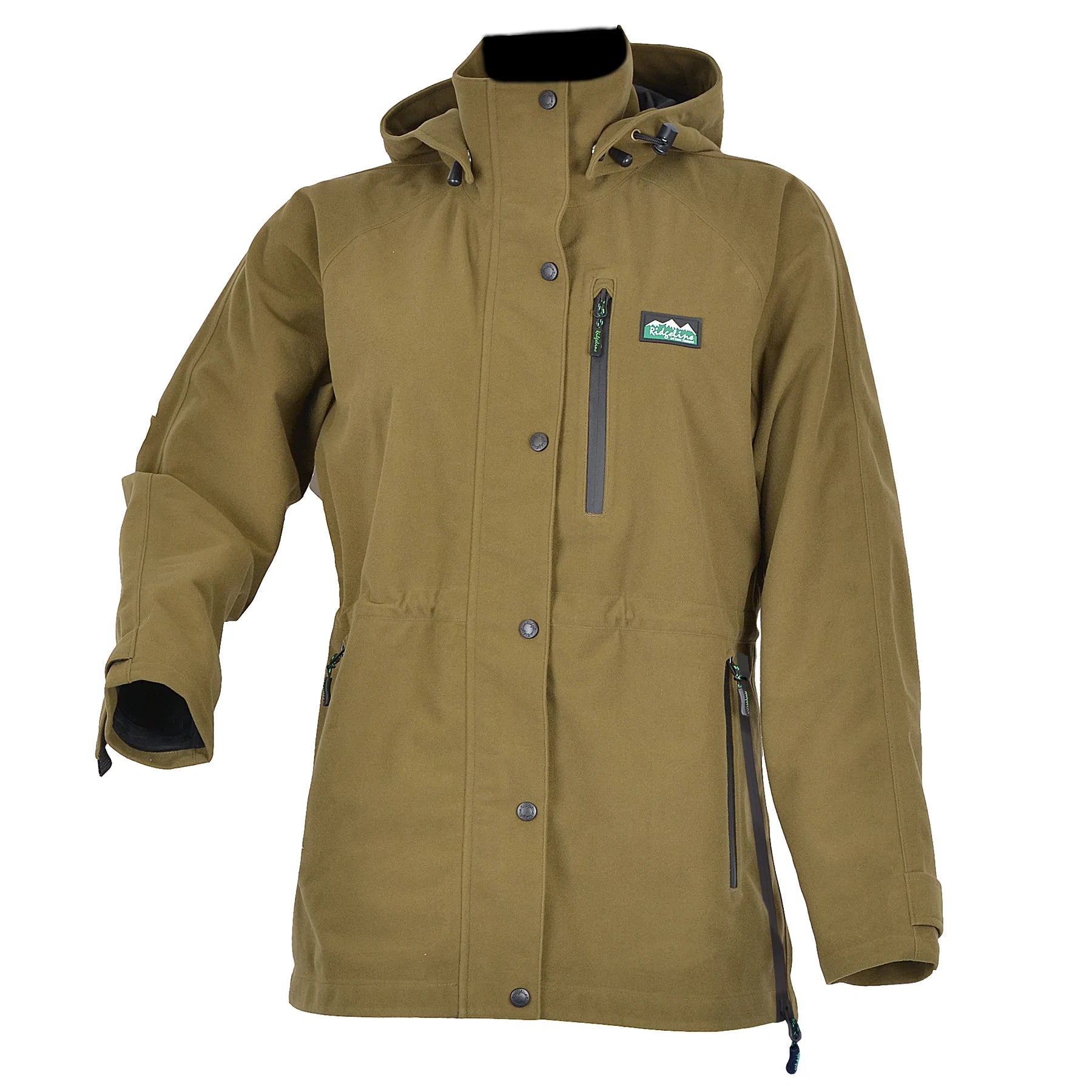 Women's trench coats with a removable belt for customizable styling Ridgeline Ladies Monsoon II Classic Jacket - Teak Women's trench coats with a removable belt for customizable styling Ridgeline Ladies Monsoon II Classic Jacket - Teak