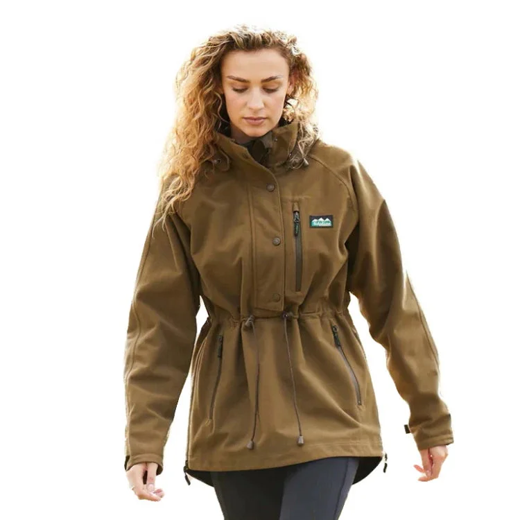 Women's waterproof rain jackets in bright yellow for high - visibility outdoor activities Ridgeline Ladies Monsoon II Classic Smock Women's waterproof rain jackets in bright yellow for high - visibility outdoor activities Ridgeline Ladies Monsoon II Classic Smock