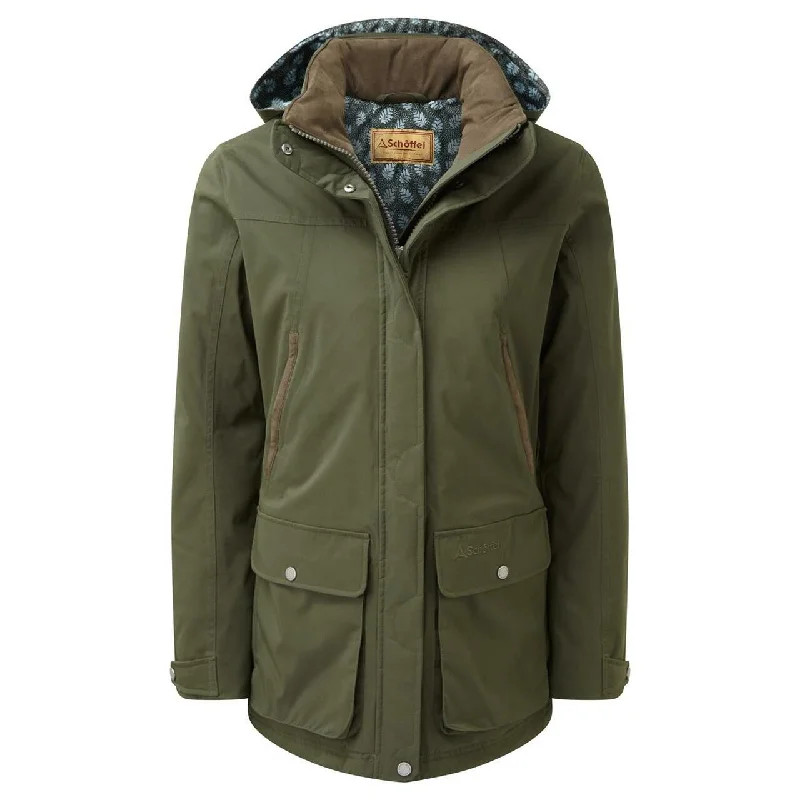 Women's bomber jackets with floral embroidery for a feminine and unique design Schoffel Rockingham Ladies Coat Women's bomber jackets with floral embroidery for a feminine and unique design Schoffel Rockingham Ladies Coat