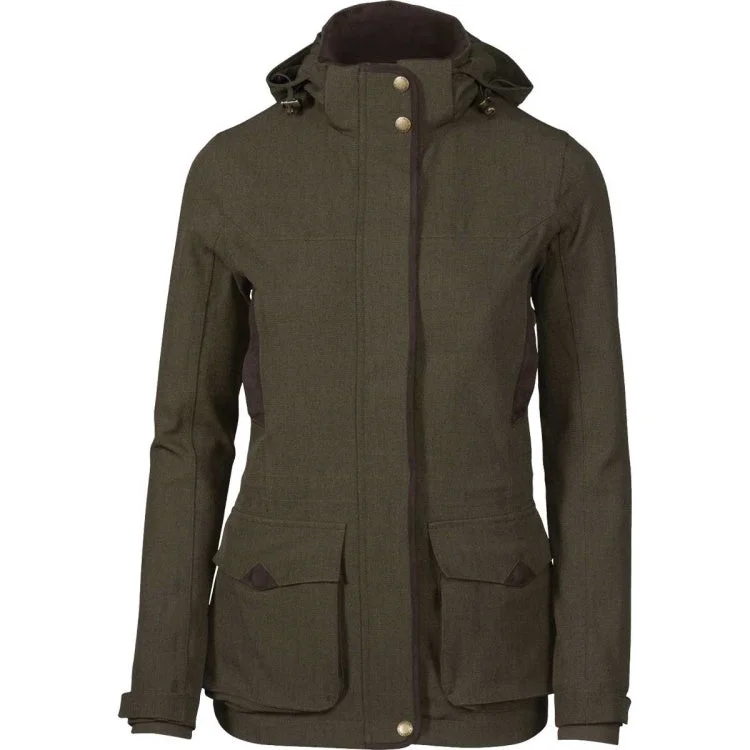 Women's denim jackets with distressed details for a casual and edgy look Seeland Ladies Woodcock Advanced Jacket - Shaded Olive Women's denim jackets with distressed details for a casual and edgy look Seeland Ladies Woodcock Advanced Jacket - Shaded Olive