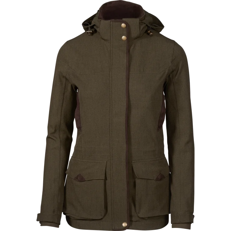 Women's cropped leather jackets with a fringe detail for a western - inspired outfit Seeland Womens Woodcock Advanced Waterproof Jacket Women's cropped leather jackets with a fringe detail for a western - inspired outfit Seeland Womens Woodcock Advanced Waterproof Jacket
