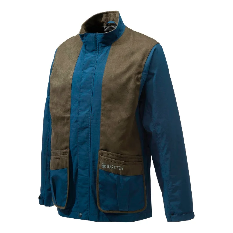 Women's double - breasted tweed jackets in classic colors for a sophisticated office look Beretta Sporting Teal Jacket Women's double - breasted tweed jackets in classic colors for a sophisticated office look Beretta Sporting Teal Jacket