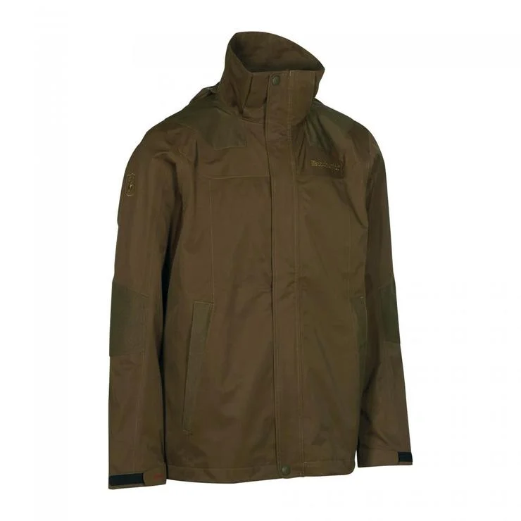 Women's faux fur - trimmed denim jackets for a trendy and cozy style Deerhunter Track Rain Jacket Women's faux fur - trimmed denim jackets for a trendy and cozy style Deerhunter Track Rain Jacket