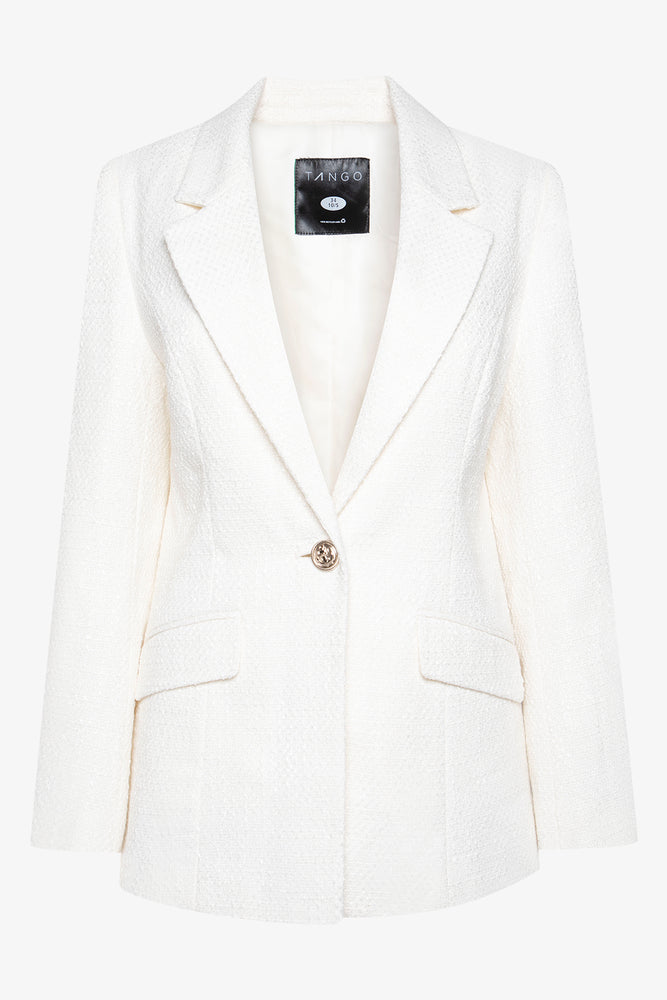 Plus Size Women's Double - Breasted Wool Blazers for Winter Office Wear Tweed Fitted Blazer Plus Size Women's Double - Breasted Wool Blazers for Winter Office Wear Tweed Fitted Blazer
