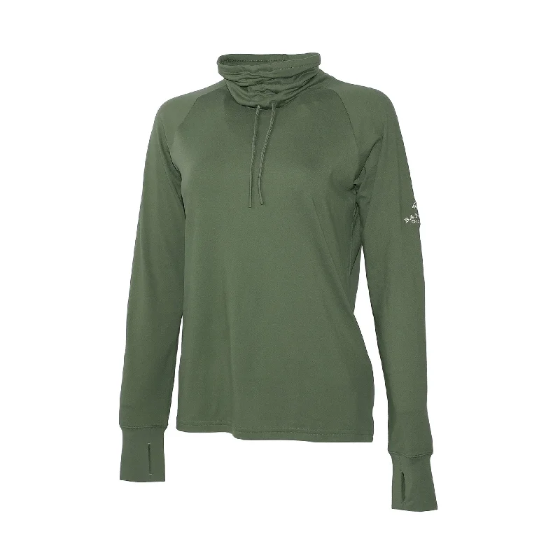 Ladies Jersey Funnel Neck Pullover - Bandon Dunes