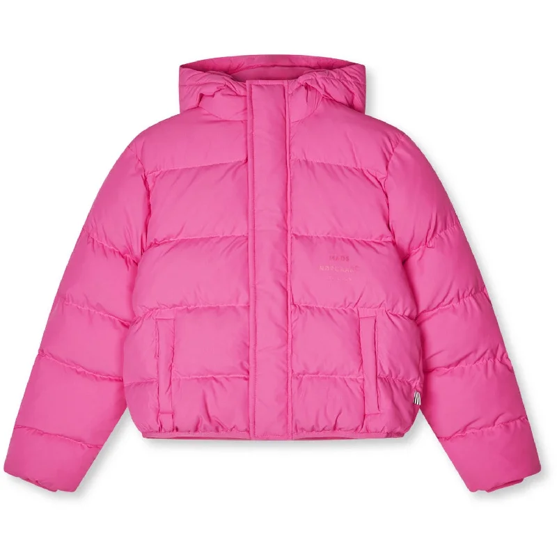 Fur - trimmed wool winter coats for women Mads Nørgaard Carmine Rose Recycle L Jojina Jacket Fur - trimmed wool winter coats for women Mads Nørgaard Carmine Rose Recycle L Jojina Jacket