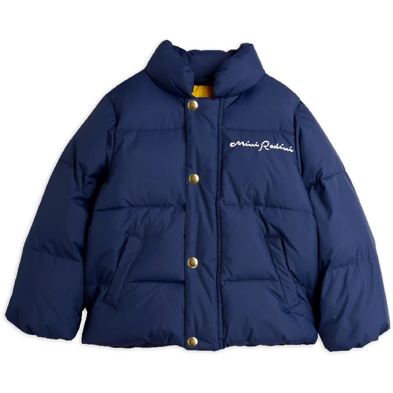Women's waterproof ski winter coats with hoods Mini Rodini Blue Mini Rodini Society City Puffer Jacket Women's waterproof ski winter coats with hoods Mini Rodini Blue Mini Rodini Society City Puffer Jacket