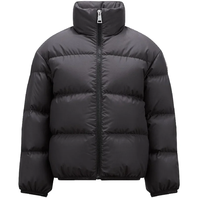 Quilted cotton winter coats for women in classic colors Moncler Black Abbadia Jacket Quilted cotton winter coats for women in classic colors Moncler Black Abbadia Jacket