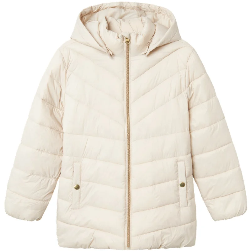 Women's long - line winter coats with side slits​ Name It Moonbeam Monay Jacket