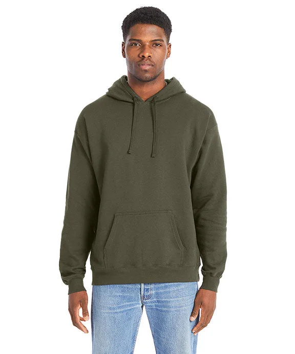 RS170 - Hanes Adult Perfect Sweats Pullover Hooded Sweatshirt | Fatigue Green