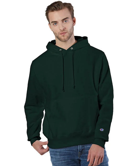S1051 - Champion Reverse Weave® Pullover Hooded Sweatshirt | Dark Green