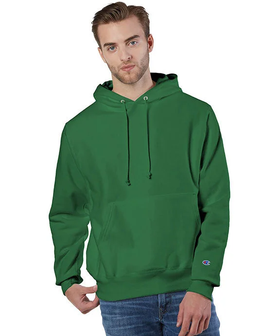 S1051 - Champion Reverse Weave® Pullover Hooded Sweatshirt | Kelly Green