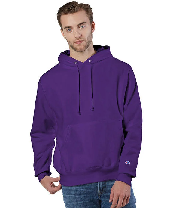 S1051 - Champion Reverse Weave® Pullover Hooded Sweatshirt | Purple