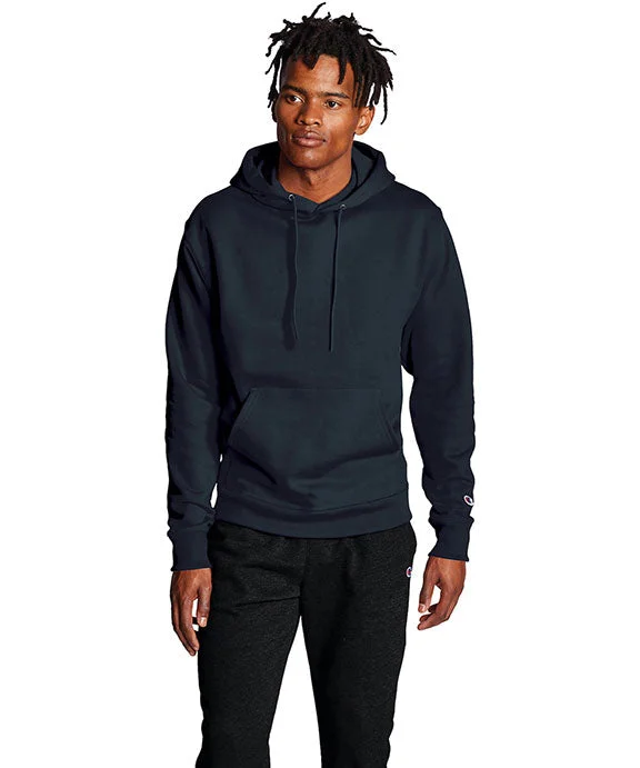 S700 - Champion Adult Double Dry Eco® Pullover Hooded Sweatshirt | Navy
