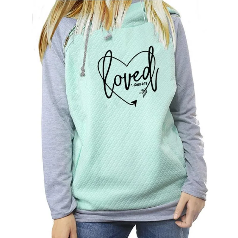 XXXL Hoodies Sweatshirt Apparel Latest Design Autumn Winter Zipper Women Double Hooded Pullover Sweatshirt Wholesale Tops XXXL Hoodies Sweatshirt Apparel Latest Design Autumn Winter Zipper Women Double Hooded Pullover Sweatshirt Wholesale Tops