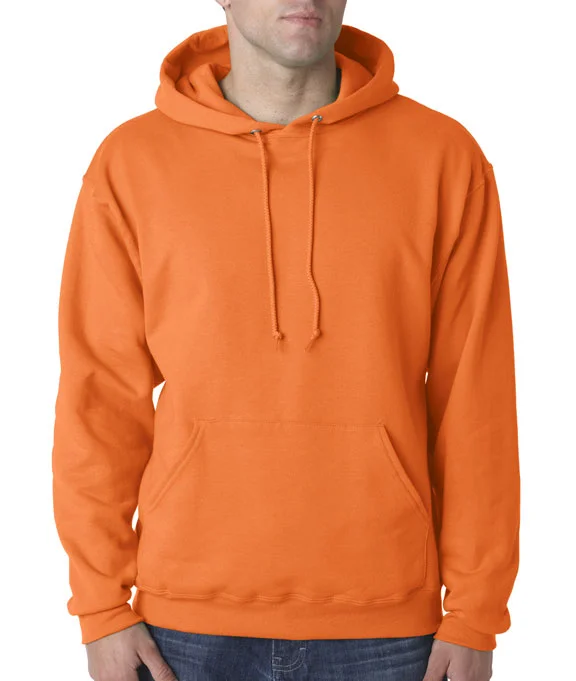 996 - Jerzees Adult NuBlend® Hooded Pullover Sweatshirt | Safety Orange