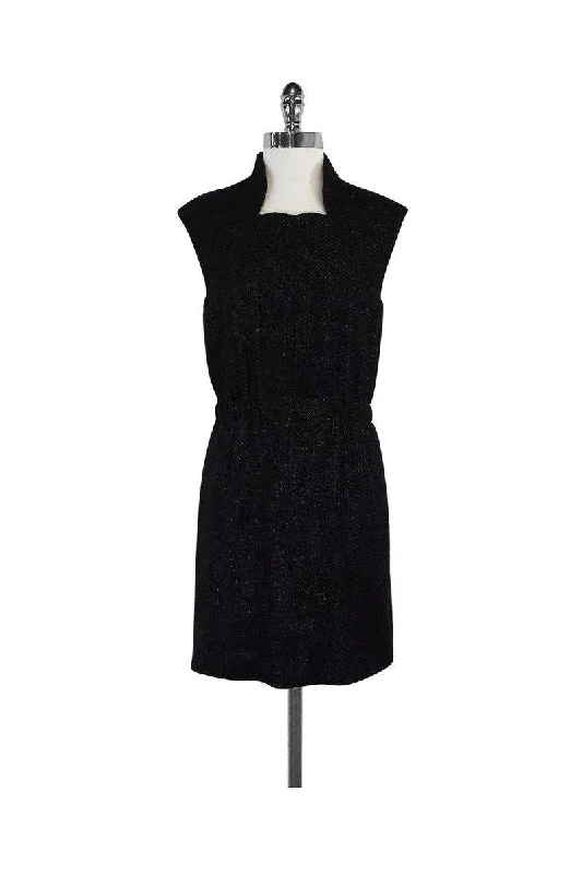 Wrap - Style Women Dress with Adjustable Fit for All Body Types Wrap - Style Women Dress with Adjustable Fit for All Body Types A.P.C. - Black Metallic Wool Sleeveless Dress Sz 2 Wrap - Style Women Dress with Adjustable Fit for All Body Types Wrap - Style Women Dress with Adjustable Fit for All Body Types A.P.C. - Black Metallic Wool Sleeveless Dress Sz 2