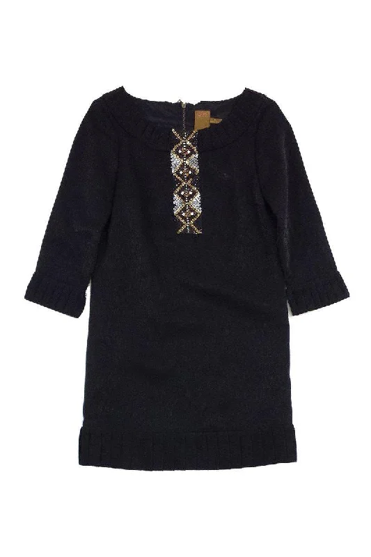 Mini Women Dress with a Short Hem for a Young and Trendy Style Mini Women Dress with a Short Hem for a Young and Trendy Style Ali Ro - Metallic Black Sequin Detail Dress Sz 0 Mini Women Dress with a Short Hem for a Young and Trendy Style Mini Women Dress with a Short Hem for a Young and Trendy Style Ali Ro - Metallic Black Sequin Detail Dress Sz 0