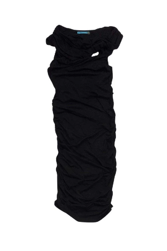 Wrap - Style Women Dress with Adjustable Fit for All Body Types Wrap - Style Women Dress with Adjustable Fit for All Body Types Alice & Olivia - Black Ruched Bodycon Dress Sz XS Wrap - Style Women Dress with Adjustable Fit for All Body Types Wrap - Style Women Dress with Adjustable Fit for All Body Types Alice & Olivia - Black Ruched Bodycon Dress Sz XS