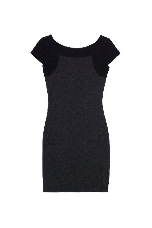 Wrap - Style Women Dress with Adjustable Fit for All Body Types Wrap - Style Women Dress with Adjustable Fit for All Body Types Amanda Uprichard - Grey & Black Bodycon Dress Sz XS Wrap - Style Women Dress with Adjustable Fit for All Body Types Wrap - Style Women Dress with Adjustable Fit for All Body Types Amanda Uprichard - Grey & Black Bodycon Dress Sz XS