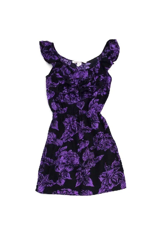 Off - the - Shoulder Women Dress for a Romantic and Feminine Look Off - the - Shoulder Women Dress for a Romantic and Feminine Look Amanda Uprichard - Purple & Black Floral Silk Dress Sz P Off - the - Shoulder Women Dress for a Romantic and Feminine Look Off - the - Shoulder Women Dress for a Romantic and Feminine Look Amanda Uprichard - Purple & Black Floral Silk Dress Sz P
