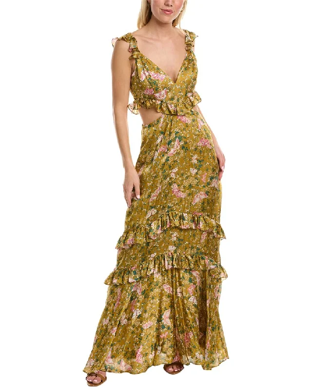 Plus Size Women Dress with a Flattering A - Line Cut for Comfort and Style Plus Size Women Dress with a Flattering A - Line Cut for Comfort and Style AMUR Magnolia Silk Gown Plus Size Women Dress with a Flattering A - Line Cut for Comfort and Style Plus Size Women Dress with a Flattering A - Line Cut for Comfort and Style AMUR Magnolia Silk Gown