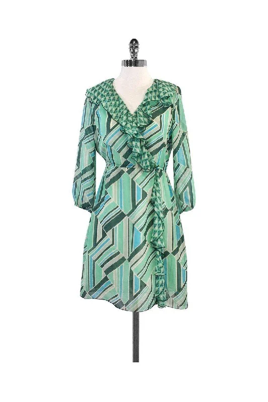 Long - Sleeve Women Dress in Velvet for a Luxurious Winter Look Long - Sleeve Women Dress in Velvet for a Luxurious Winter Look Anna Sui - Green & Blue Geo Print Silk Ruffle Dress Sz 2 Long - Sleeve Women Dress in Velvet for a Luxurious Winter Look Long - Sleeve Women Dress in Velvet for a Luxurious Winter Look Anna Sui - Green & Blue Geo Print Silk Ruffle Dress Sz 2