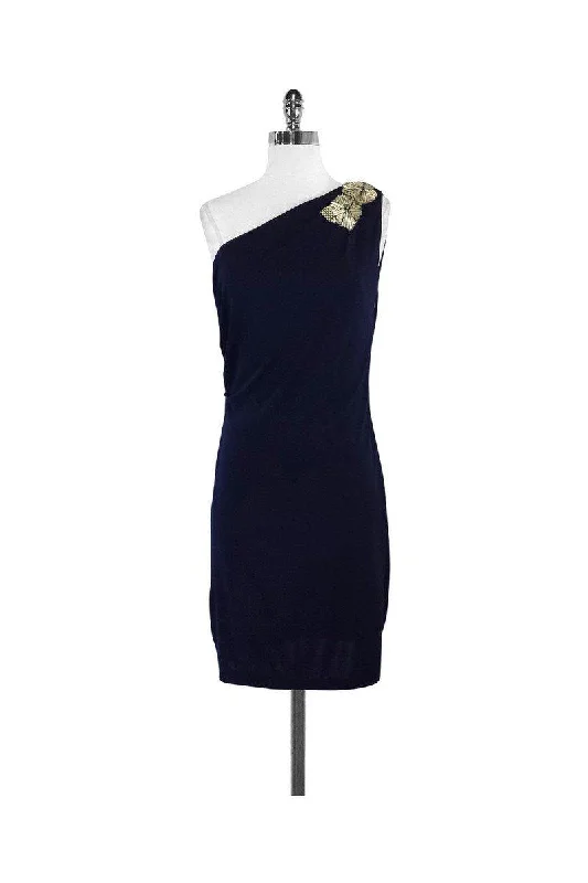 Long - Sleeve Women Dress in Velvet for a Luxurious Winter Look Long - Sleeve Women Dress in Velvet for a Luxurious Winter Look Badgley Mischka - Navy Embellished One Shoulder Dress Sz 8 Long - Sleeve Women Dress in Velvet for a Luxurious Winter Look Long - Sleeve Women Dress in Velvet for a Luxurious Winter Look Badgley Mischka - Navy Embellished One Shoulder Dress Sz 8