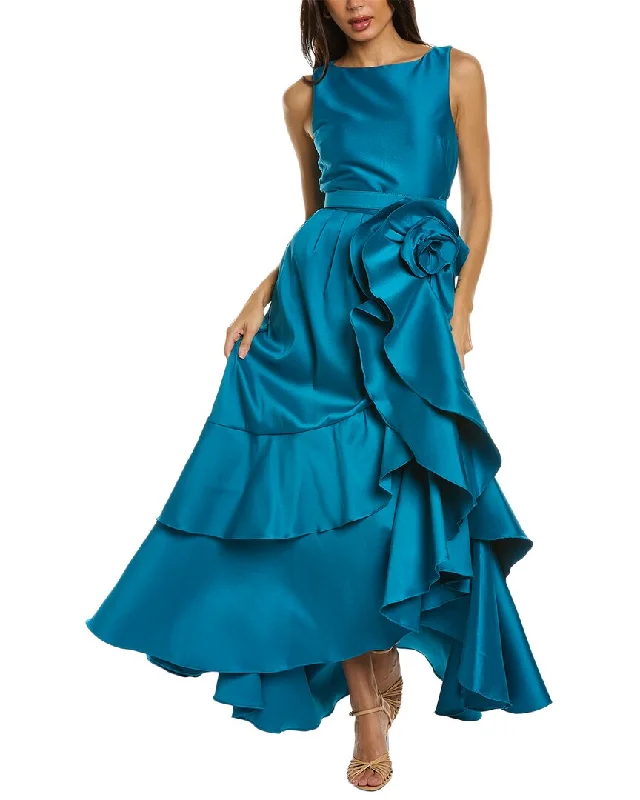 Empire Waist Women Dress to Accentuate the Bust and Conceal the Waist Empire Waist Women Dress to Accentuate the Bust and Conceal the Waist Badgley Mischka Rosette Ruffle Gown Empire Waist Women Dress to Accentuate the Bust and Conceal the Waist Empire Waist Women Dress to Accentuate the Bust and Conceal the Waist Badgley Mischka Rosette Ruffle Gown
